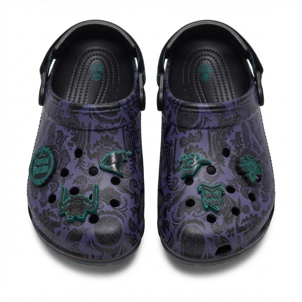 Crocs Disney Haunted Mansion All-Terrain Clogs Womens 10 Mens 8 210082-001 *NEW* - Picture 4 of 11